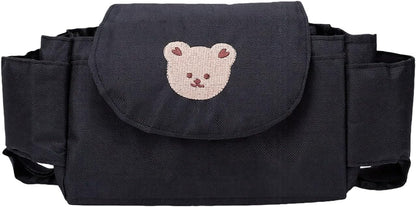 Stroller Organizer Bag, Two Insulated Cup Holders, Polyester
