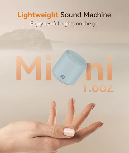 Portable White Noise Machine, 1000mAh Battery, Travel Sleep, Cream