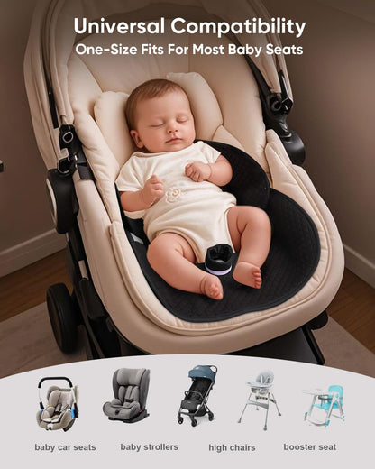 Baby Potty Training Car Seat Protector Cover, Beige