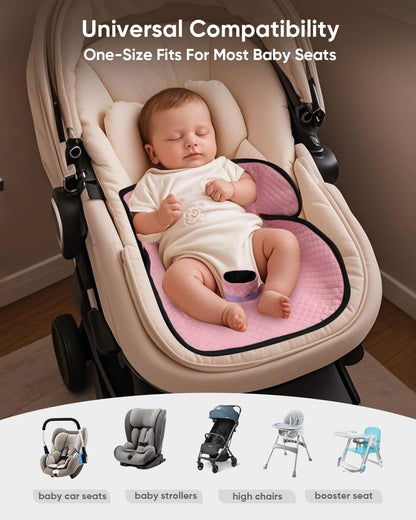 Baby Potty Training Car Seat Protector Cover, Beige