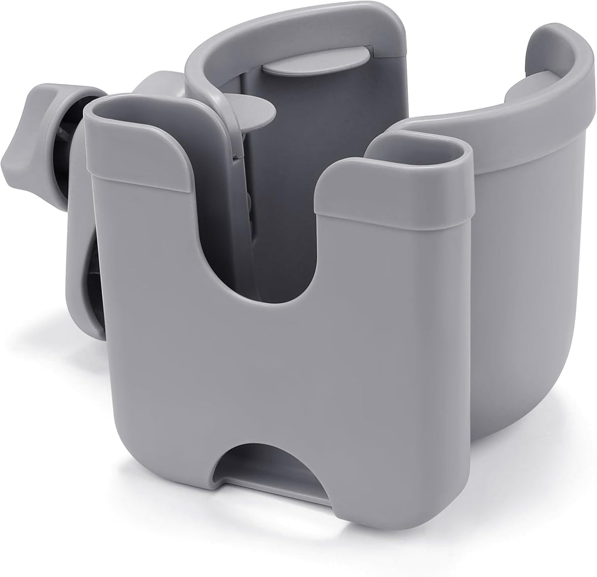 Stroller Cup Holder with Phone Holder, Bike Cup Holder, Universal Cup Holder for Uppababy Nuna Strollers, 2-in-1 Drinks Holder for Walker, Wheelchair, Scooter - Colors A