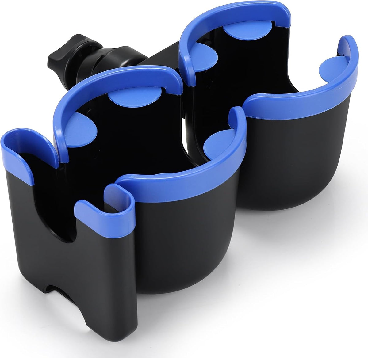Stroller Cup Holder with Phone Holder, Bike Cup Holder, Universal Cup Holder for Uppababy Nuna Strollers, 2-in-1 Drinks Holder for Walker, Wheelchair, Scooter - Colors A