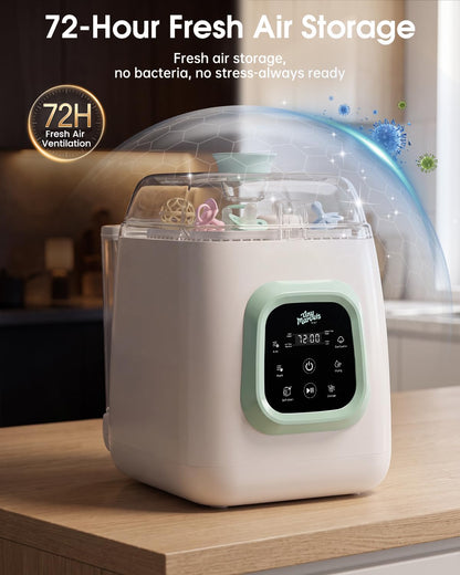 Tiny Marvels Upgraded All-in-One Baby Bottle Washer, Sterilizer and Dryer
