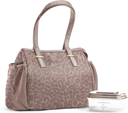 Copley Insulated Lunch Bag for Women w/Containers | Large Capacity Lunch Box for Women with Bottle Pockets, Meal Prep Lunch Tote For Nurses, Work Lunch Tote for Teachers