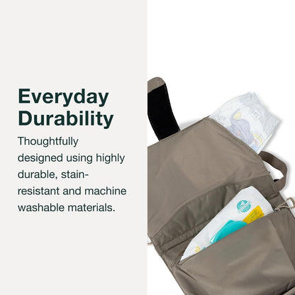 Poco Portable Changing Pad - Washable Travel Baby Diaper Mat with Pockets