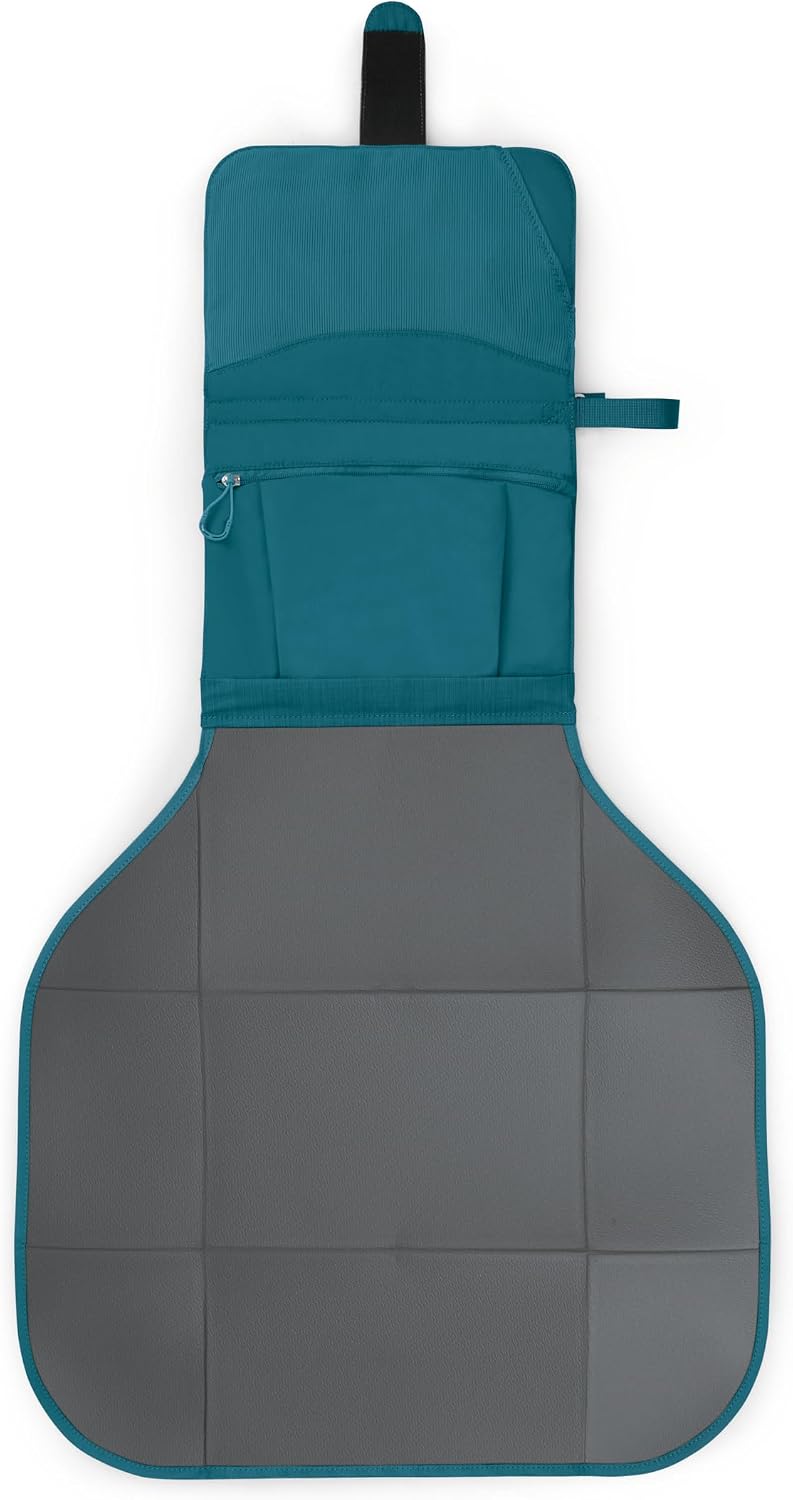 Poco Portable Changing Pad - Washable Travel Baby Diaper Mat with Pockets