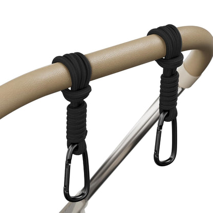 Baby Stroller Hooks for Bags, Heavy-Duty Clips with Non-Slip Straps