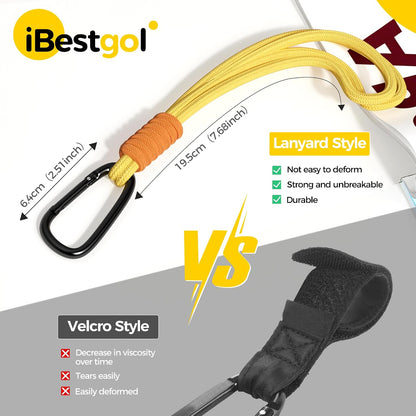 Baby Stroller Hooks for Bags, Heavy-Duty Clips with Non-Slip Straps