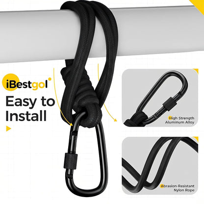 Baby Stroller Hooks for Bags, Heavy-Duty Clips with Non-Slip Straps