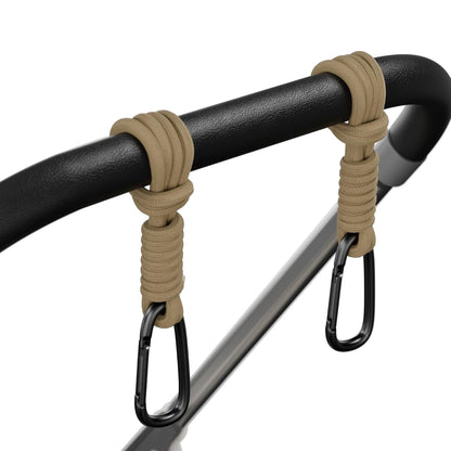 Baby Stroller Hooks for Bags, Heavy-Duty Clips with Non-Slip Straps