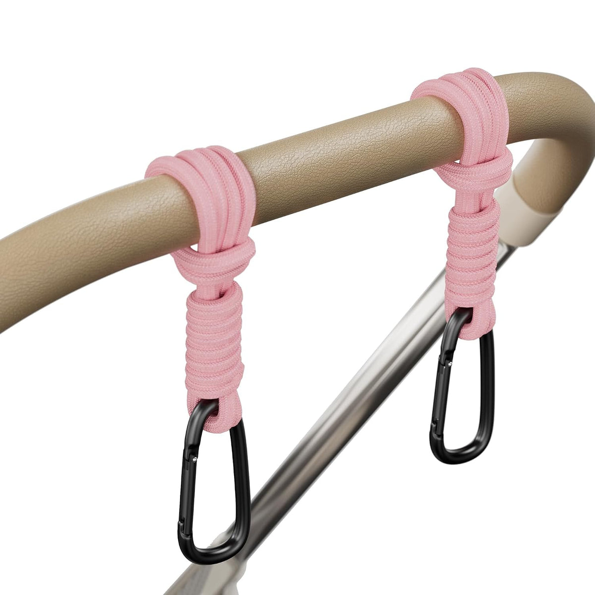 Baby Stroller Hooks for Bags, Heavy-Duty Clips with Non-Slip Straps