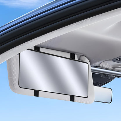 LED Sun Visor Vanity Mirror, Rechargeable 3 Modes 60 LEDs, Pink