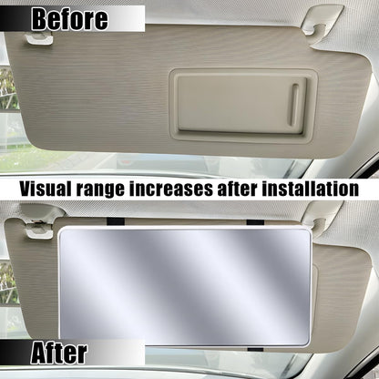 LED Sun Visor Vanity Mirror, Rechargeable 3 Modes 60 LEDs, Pink