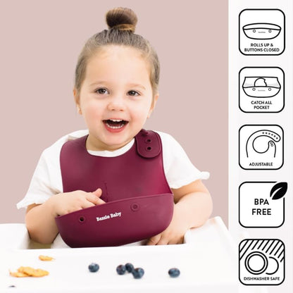 Foodie Feeding Set for babies - roll up bib suction plate, bowll