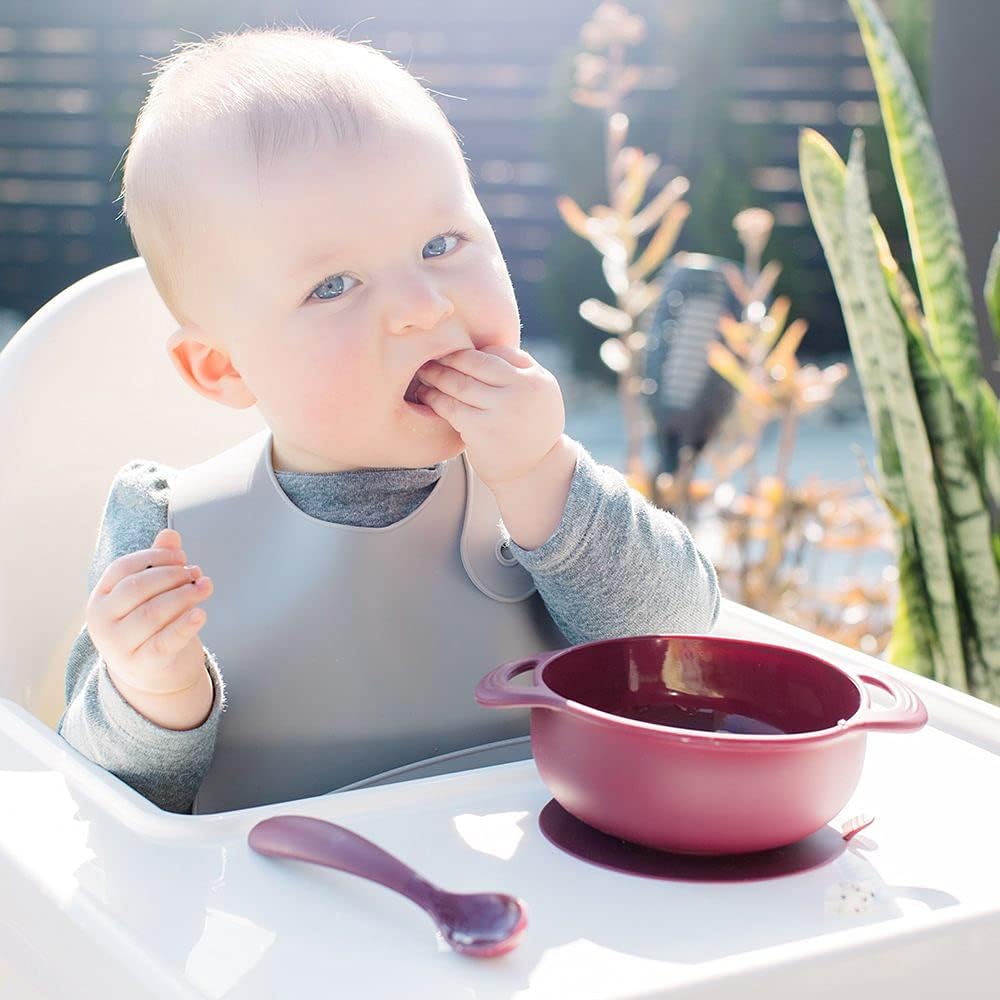 Foodie Feeding Set for babies - roll up bib suction plate, bowll