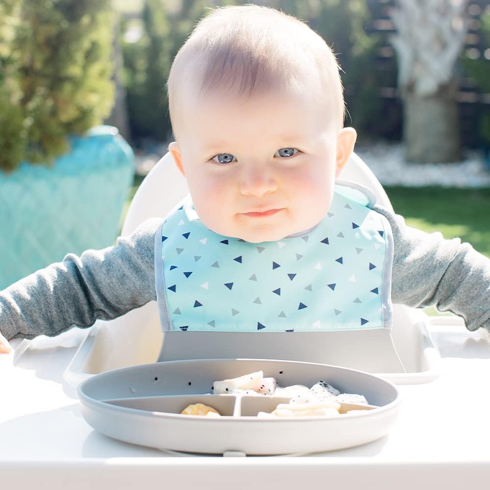 Foodie Feeding Set for babies - roll up bib suction plate, bowll