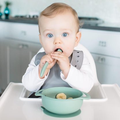 Foodie Feeding Set for babies - roll up bib suction plate, bowll