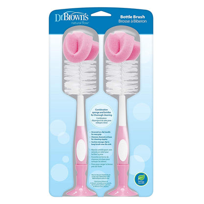 Baby Bottle Brush - Pink - 2 Count