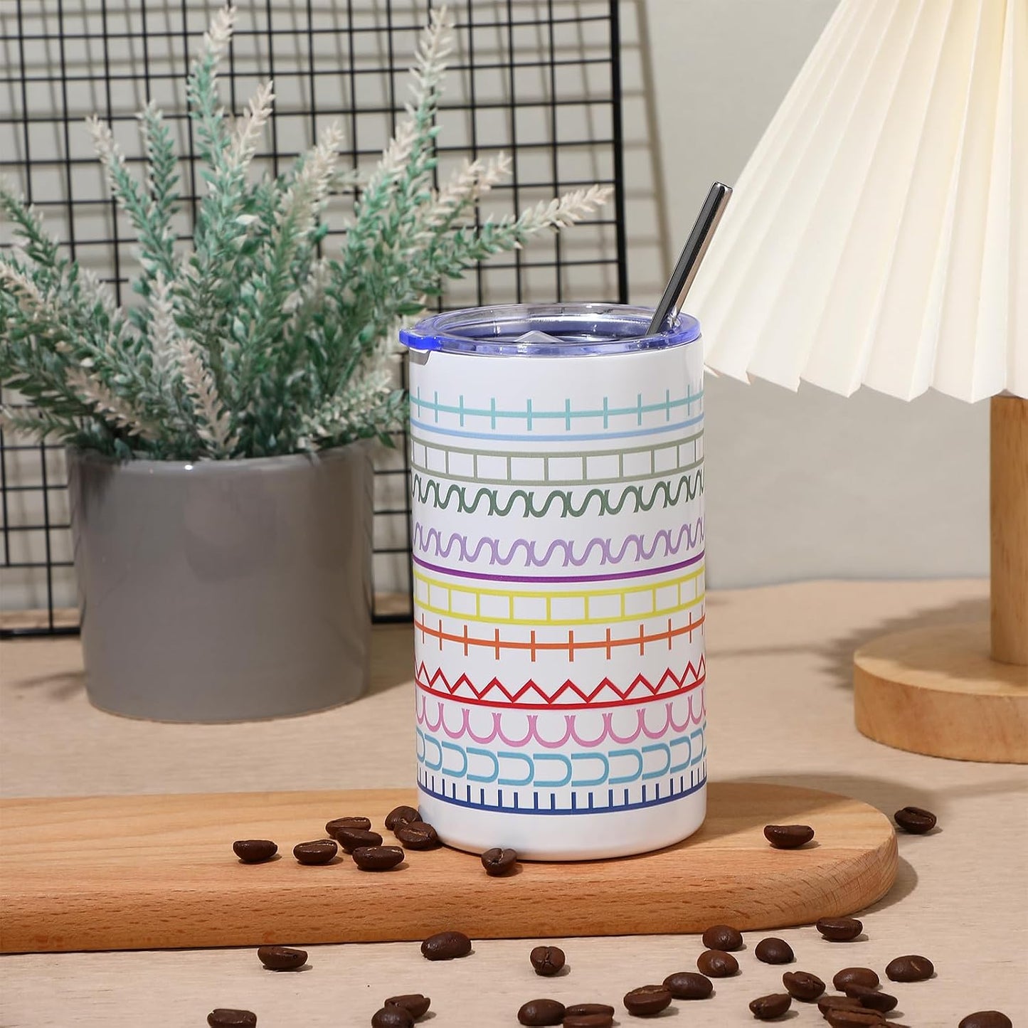 20 oz Hidden Message Tumbler Funny Coffee Travel Insulated Mug Skinny Tumbler with Lid and Straw White Elephant Gag Gifts Cup for Bestie Friend Coworker Family Employee Gift