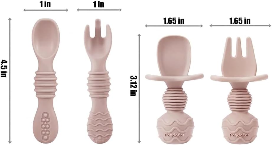 Silicone Baby Feeding Set | 9PCS Baby Led Weaning Supplies Self Feeding Utensils | Divided Suction Plate Bowl Bibs Sippy Cup with Baby Snack Container Spoons Forks (Blue)