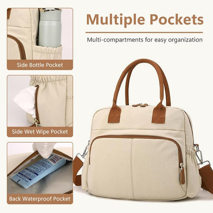Diaper Bag Tote, Travel Baby Diaper Bag Purse Crossbody Bag