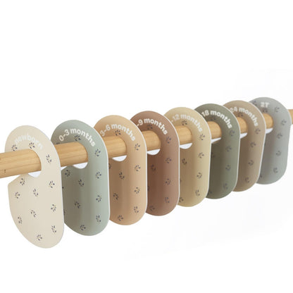 Baby Closet Dividers, Newborn to 2T, Neutral, 8 Piece Set
