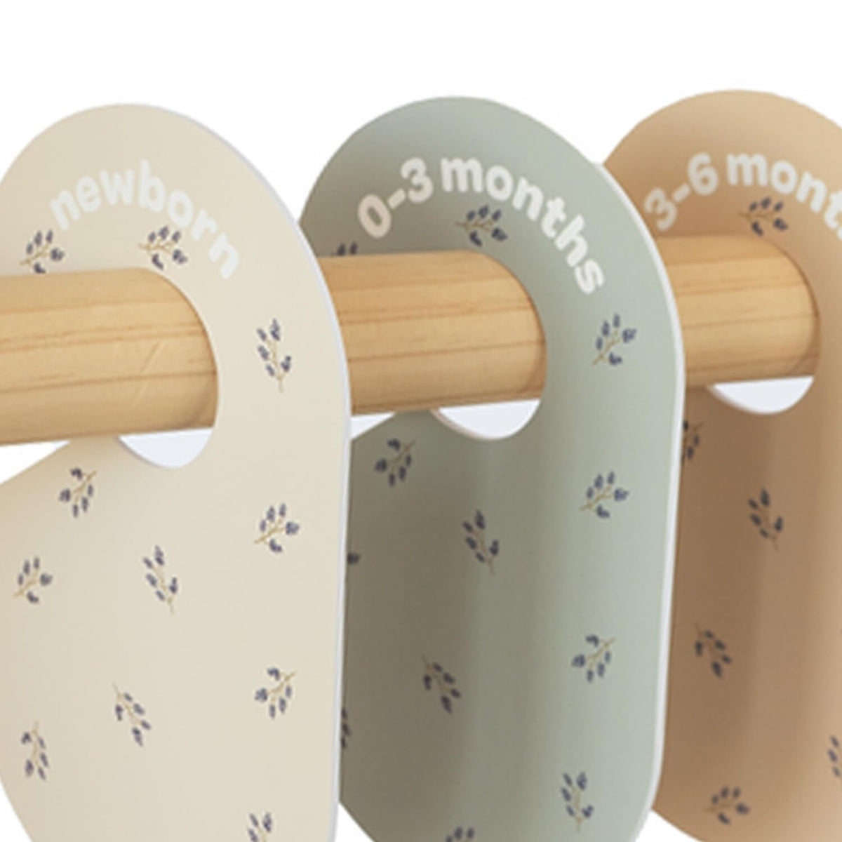Baby Closet Dividers, Newborn to 2T, Neutral, 8 Piece Set