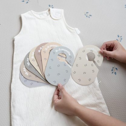 Baby Closet Dividers, Newborn to 2T, Neutral, 8 Piece Set