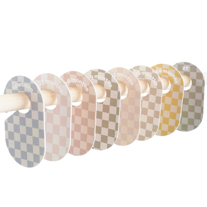 Baby Closet Dividers, Newborn to 2T, Neutral, 8 Piece Set