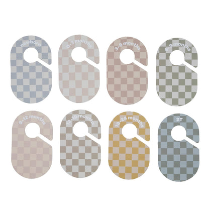 Baby Closet Dividers, Newborn to 2T, Neutral, 8 Piece Set
