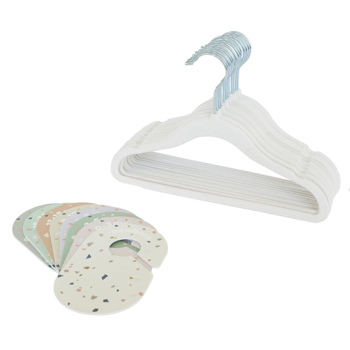 Baby Closet Dividers, Newborn to 2T, Neutral, 8 Piece Set