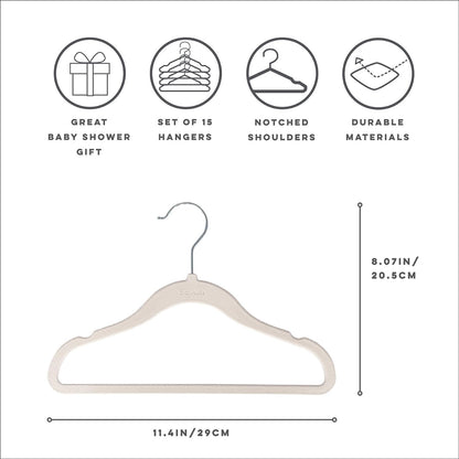 Baby Closet Dividers, Newborn to 2T, Neutral, 8 Piece Set