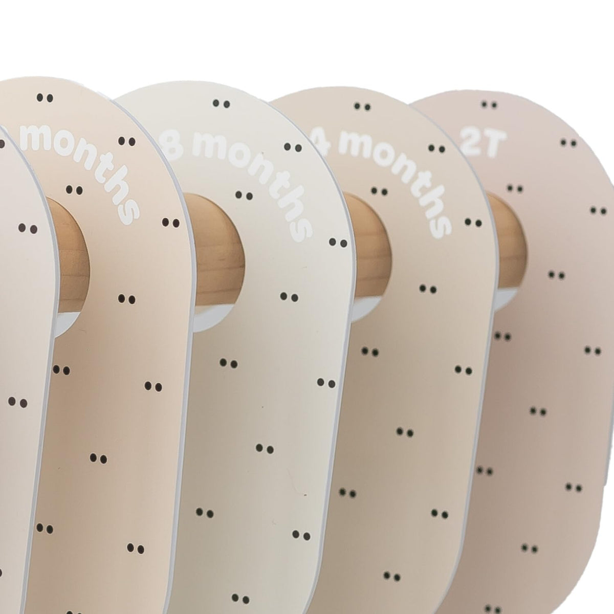 Baby Closet Dividers, Newborn to 2T, Neutral, 8 Piece Set