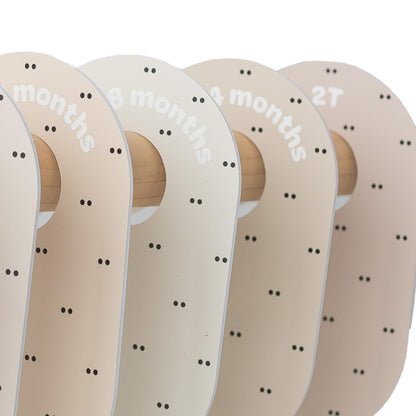 Baby Closet Dividers, Newborn to 2T, Neutral, 8 Piece Set