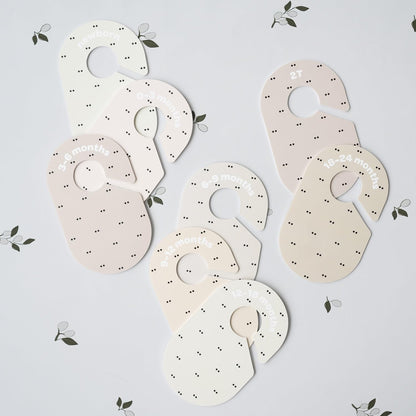 Baby Closet Dividers, Newborn to 2T, Neutral, 8 Piece Set