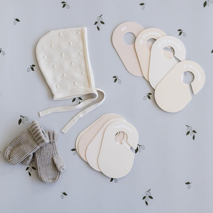 Baby Closet Dividers, Newborn to 2T, Neutral, 8 Piece Set