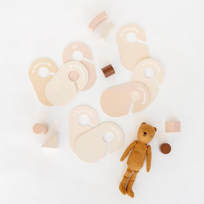 Baby Closet Dividers, Newborn to 2T, Neutral, 8 Piece Set