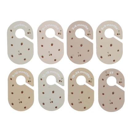 Baby Closet Dividers, Newborn to 2T, Neutral, 8 Piece Set