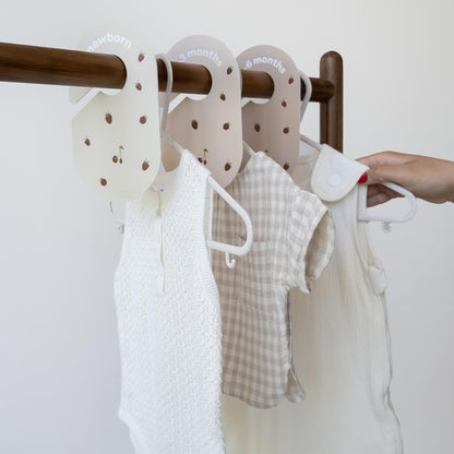 Baby Closet Dividers, Newborn to 2T, Neutral, 8 Piece Set