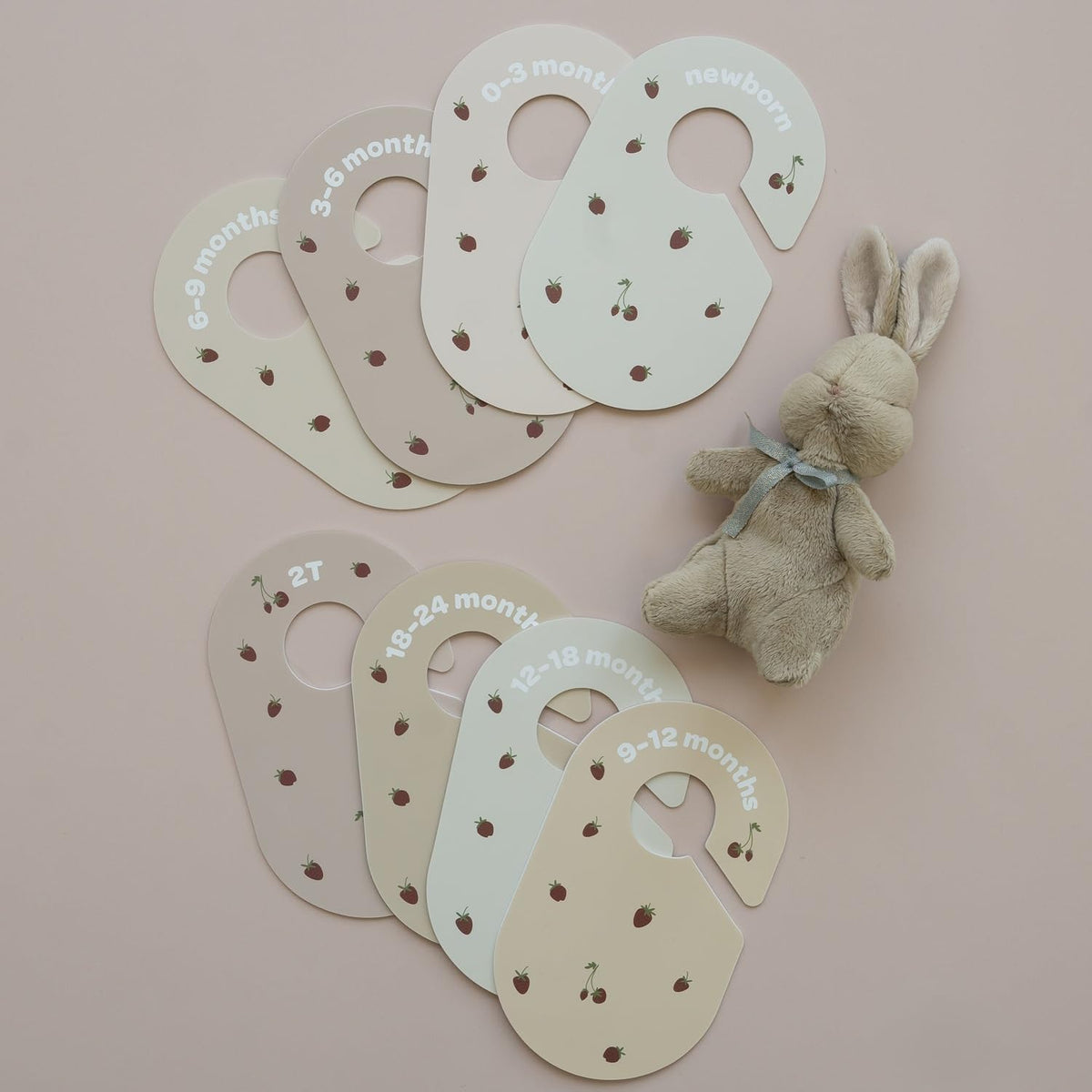 Baby Closet Dividers, Newborn to 2T, Neutral, 8 Piece Set