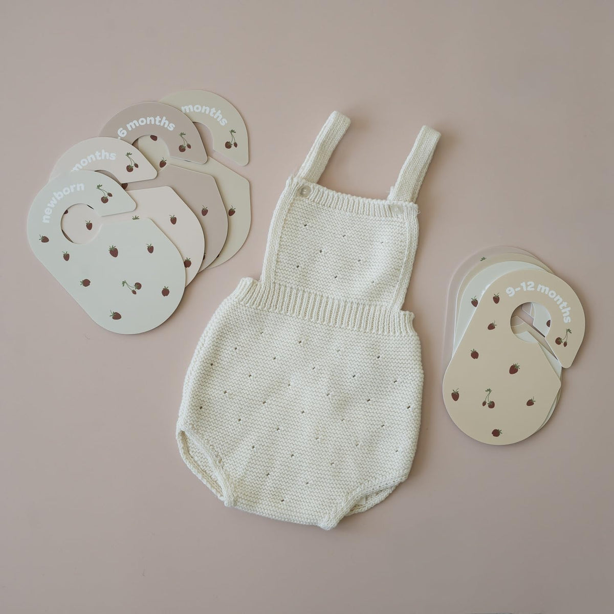 Baby Closet Dividers, Newborn to 2T, Neutral, 8 Piece Set