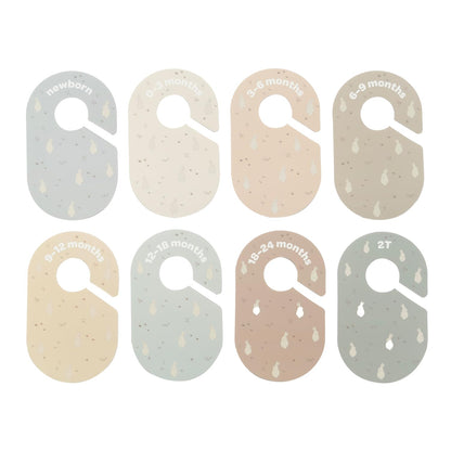 Baby Closet Dividers, Newborn to 2T, Neutral, 8 Piece Set