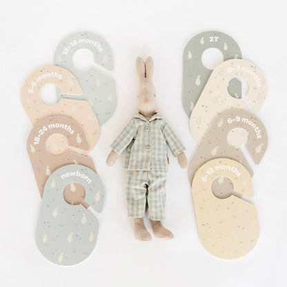 Baby Closet Dividers, Newborn to 2T, Neutral, 8 Piece Set