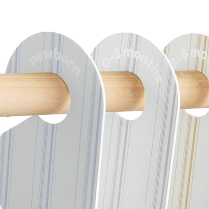 Baby Closet Dividers, Newborn to 2T, Neutral, 8 Piece Set