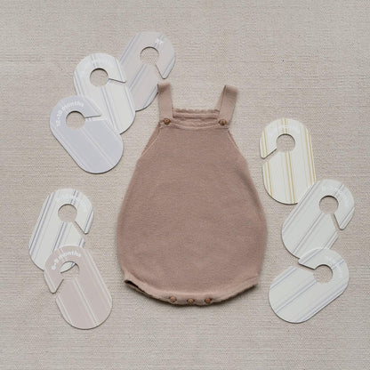 Baby Closet Dividers, Newborn to 2T, Neutral, 8 Piece Set