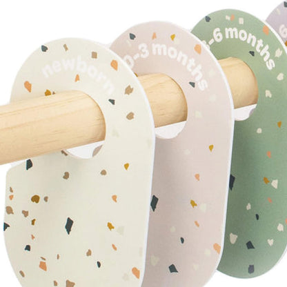 Baby Closet Dividers, Newborn to 2T, Neutral, 8 Piece Set