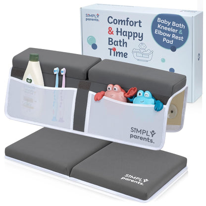 Bath Kneeler and Elbow Rest Pad Non-Slip Quick-Dry