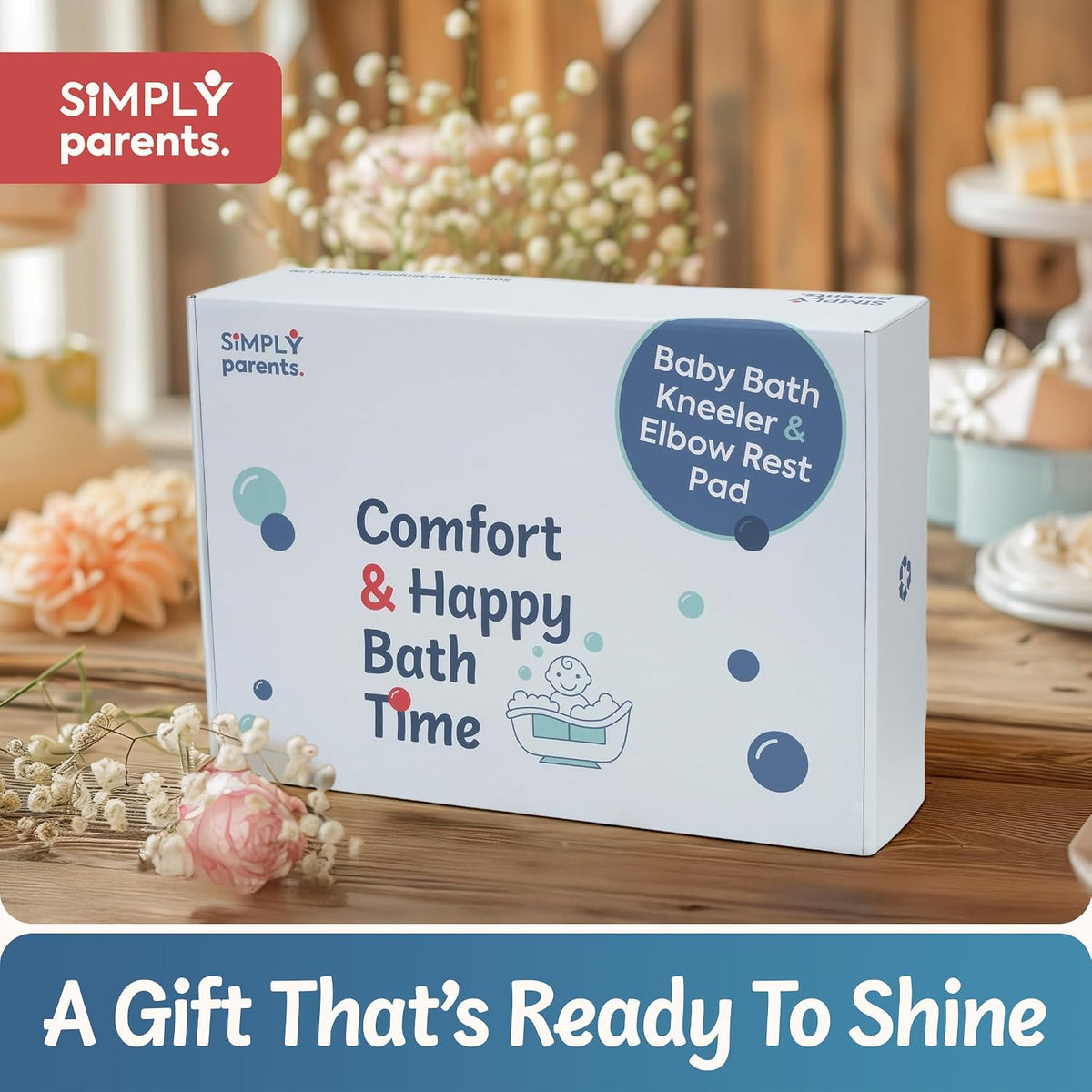 Bath Kneeler and Elbow Rest Pad Non-Slip Quick-Dry