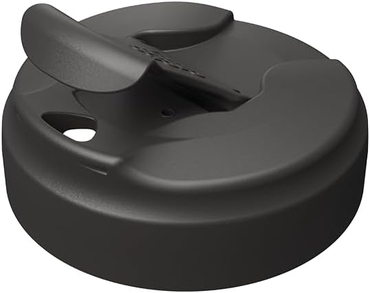 Commuter Travel Mug - Insulated Stainless Steel Reusable Coffee Cup with Spillproof Flip Lid - 12oz/340ml - Black