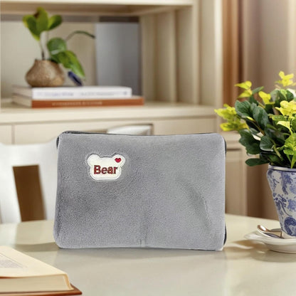 Electric Hot Water Bag, Hot Water Bottle with Cover, Leak-Proof Rechargeable Hand Warmer, Heating Pad Hots Waters Bottle, for Winter Cold Weather Period Cramps Muscles Neck